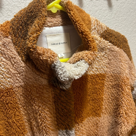 Thread & Supply Multicolor Teddy Jacket - Picture 3 of 5